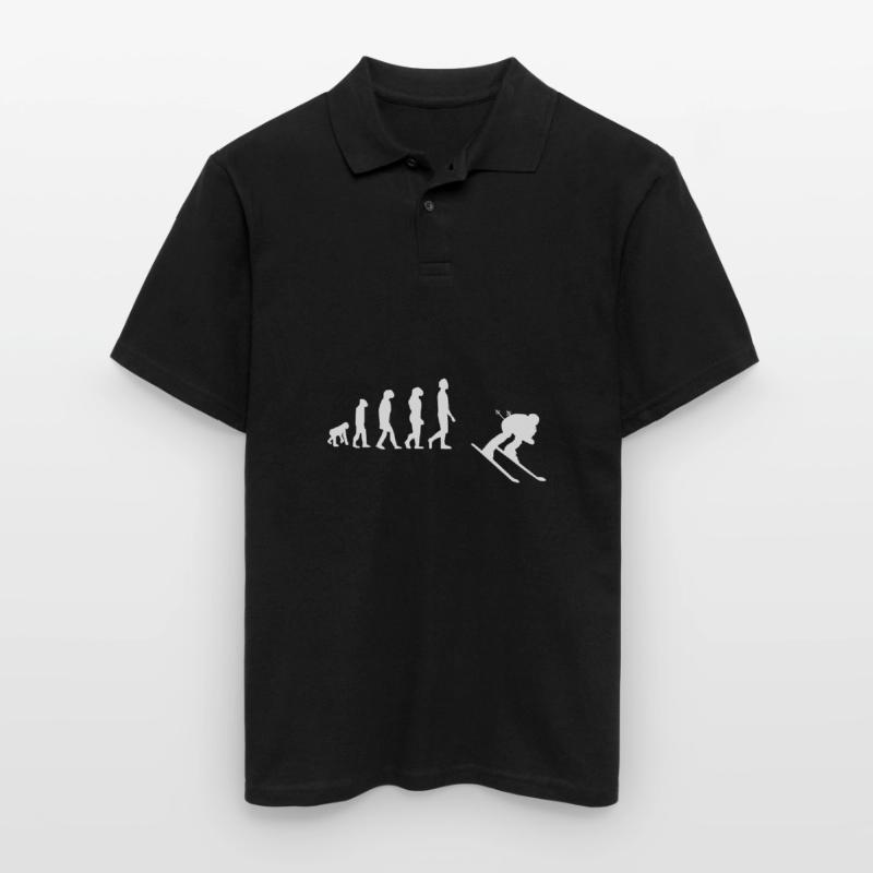 Ski-Evolution Männer Poloshirt