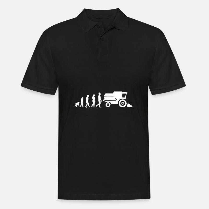 reaper evolution - Men's Polo Shirt - black