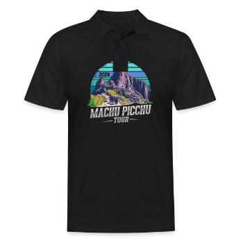 Visite du Machu Picchu 2024 (Garantie du prix le plus bas) - Polo Homme - noir - Devant - Kai (181cm)