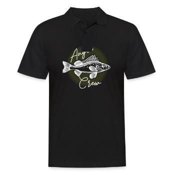 Équipage de pêche Pêche Accessoires Cadeau - Polo Homme - noir - Devant - Kai (181cm)