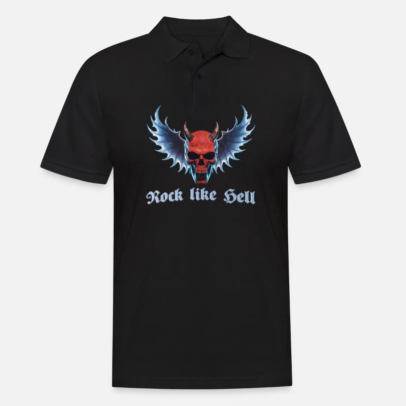 Wing Devil 2024 02 - Polo Homme - noir