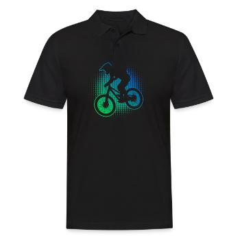 Cyclisme VTT Femme Cyclisme VTT Homme - Polo Homme - noir - Devant - Kai (181cm)