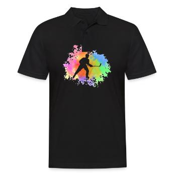 Joueurs de hockey sur glace Hockey sur glace - Polo Homme - noir - Devant - Kai (181cm)