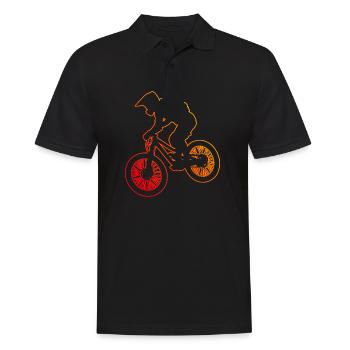 VTT Cyclisme Hommes VTT Cyclisme - Polo Homme - noir - Devant - Kai (181cm)