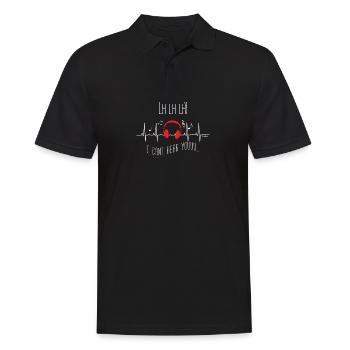 Notes musicales Amateur de musique - Polo Homme - noir - Devant - Kai (181cm)