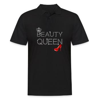 Cadeau d'anniversaire de beauté Reine Diamants Heels - Polo Homme - noir - Devant - Kai (181cm)
