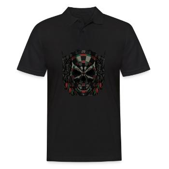 Darts Darts Skull Darts Don - Polo Homme - noir - Devant - Kai (181cm)