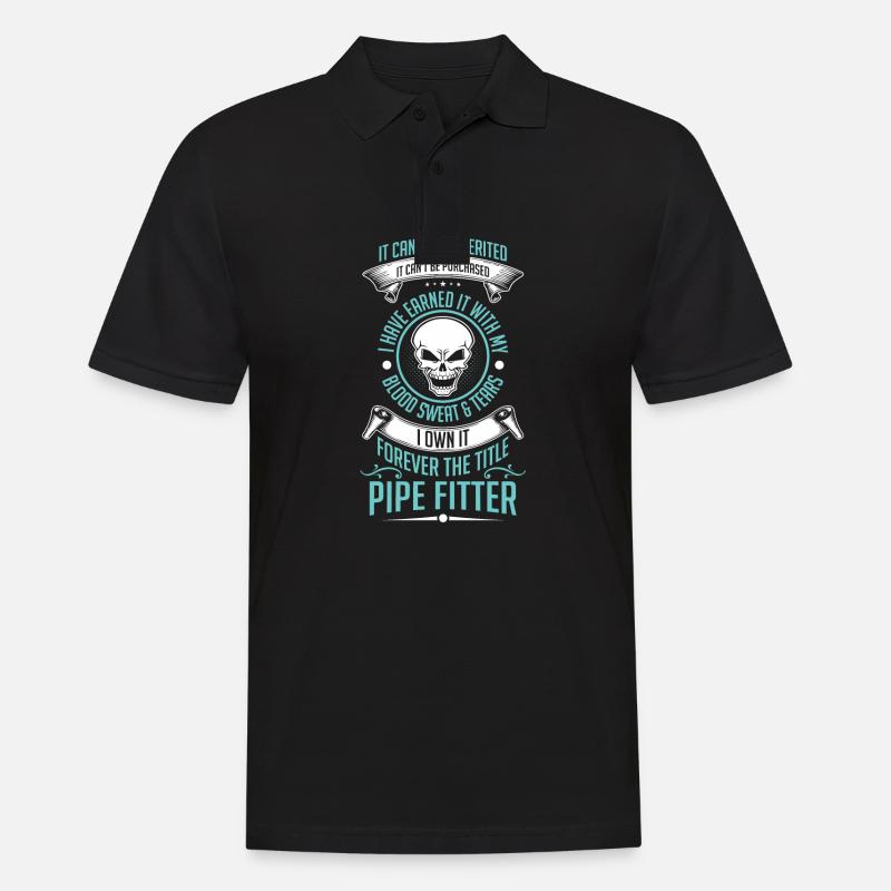 Pipefitter l'a possédé - Polo Homme - noir