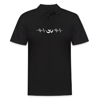 Yoga sain - Polo Homme - noir - Devant - Kai (181cm)