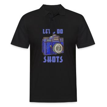 Photographie photo cadeau de caméra - Polo Homme - noir - Devant - Kai (181cm)