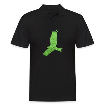 Oiseau de proie - Polo Homme - noir - Devant - Kai (181cm)