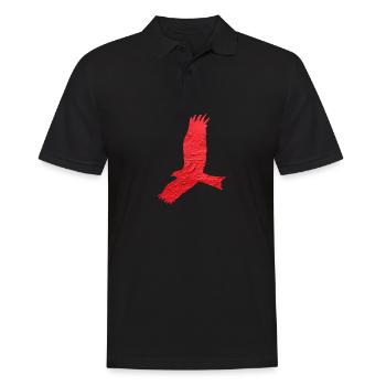 Faucon - Polo Homme - noir - Devant - Kai (181cm)