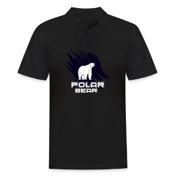 Icebear - Men's Polo Shirt - black - Front - Kai (181cm)