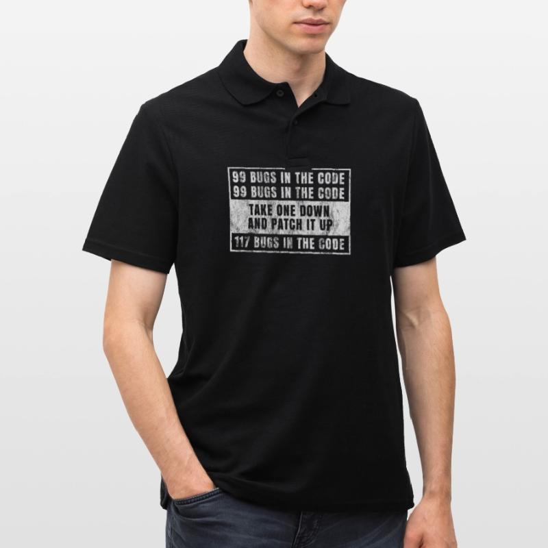 Programmeur chemise programmation énonciations nerd Polo Homme