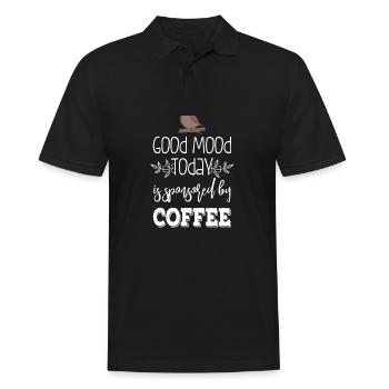 Hibou - Uhu - Kauz - Café - Polo Homme - noir - Devant - Kai (181cm)