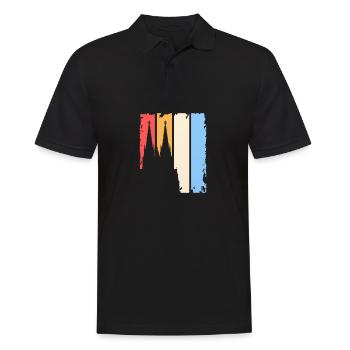 Vinatge Ko ln - Polo Homme - noir - Devant - Kai (181cm)