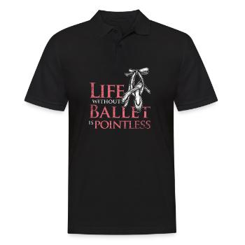 ballet - Polo Homme - noir - Devant - Kai (181cm)