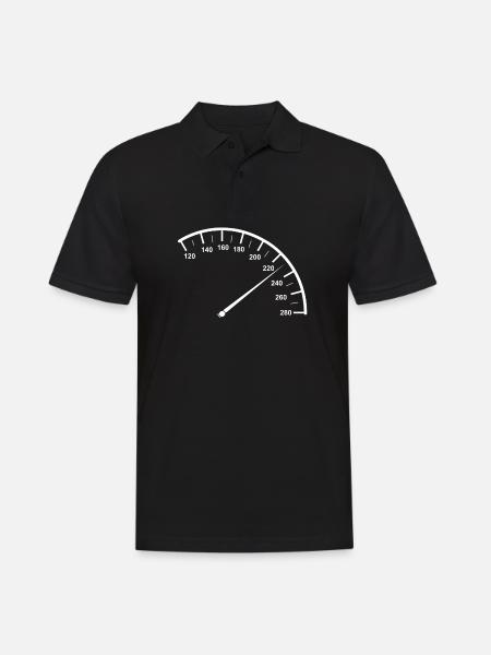 Auto rennen auto tuner Shirt Geschenk - Männer Poloshirt - Schwarz