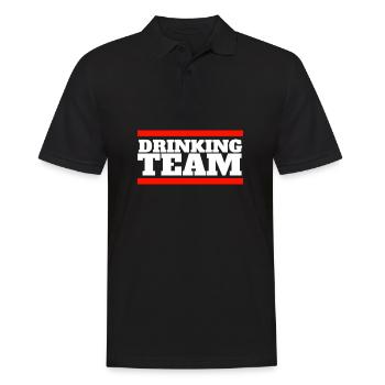 Disco Party Weekend Célébrez le cadeau d'équipe - Polo Homme - noir - Devant - Kai (181cm)