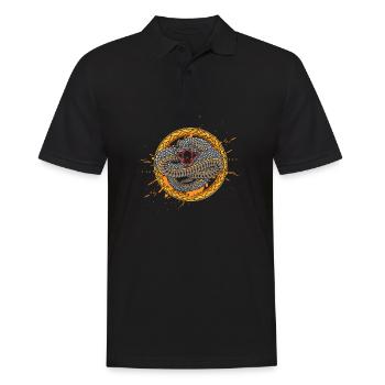 Serpent Cobra - Polo Homme - noir - Devant - Kai (181cm)