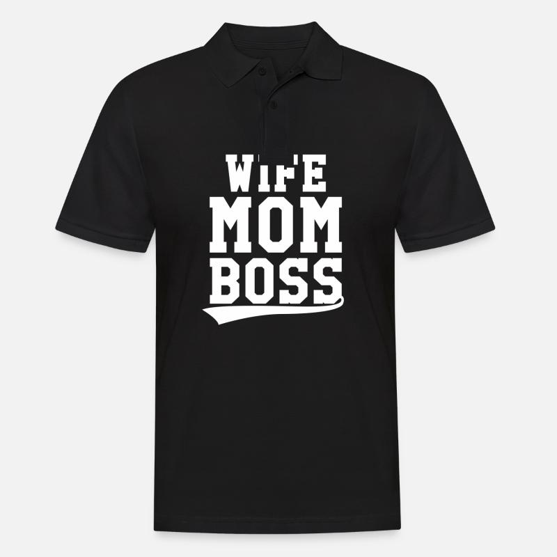 Beste Mama - Männer Poloshirt - Schwarz