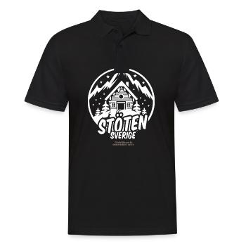 Station de ski Sverige | Ski T-Shirts - Polo Homme - noir - Devant - Kai (181cm)
