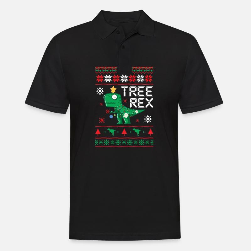 Tree Rex Tree Rex - Men's Polo Shirt - black