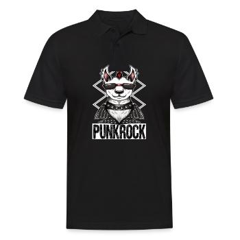 Rock punk rock punk rocker punk rock musique punk - Polo Homme - noir - Devant - Kai (181cm)