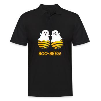 BOO-BEES! Abeilles ou fantômes? - Polo Homme - noir - Devant - Kai (181cm)