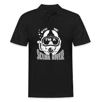 Plongée sous-marine Croyez-moi, je suis un plongeur - Polo Homme - noir - Devant - Kai (181cm)