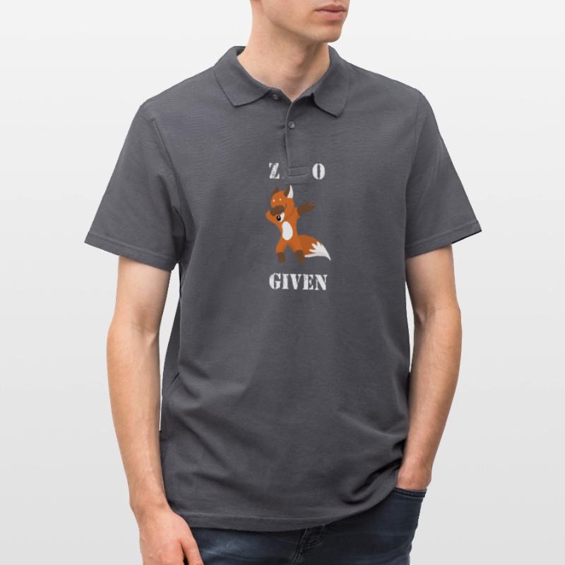 Zero Fox Given Dab Zero Fox Given Dabbing funny Men's Polo Shirt