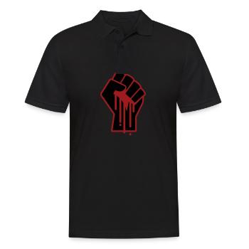 Black Lives Matter - Protester contre l'injustice sociale - Polo Homme - noir - Devant - Kai (181cm)