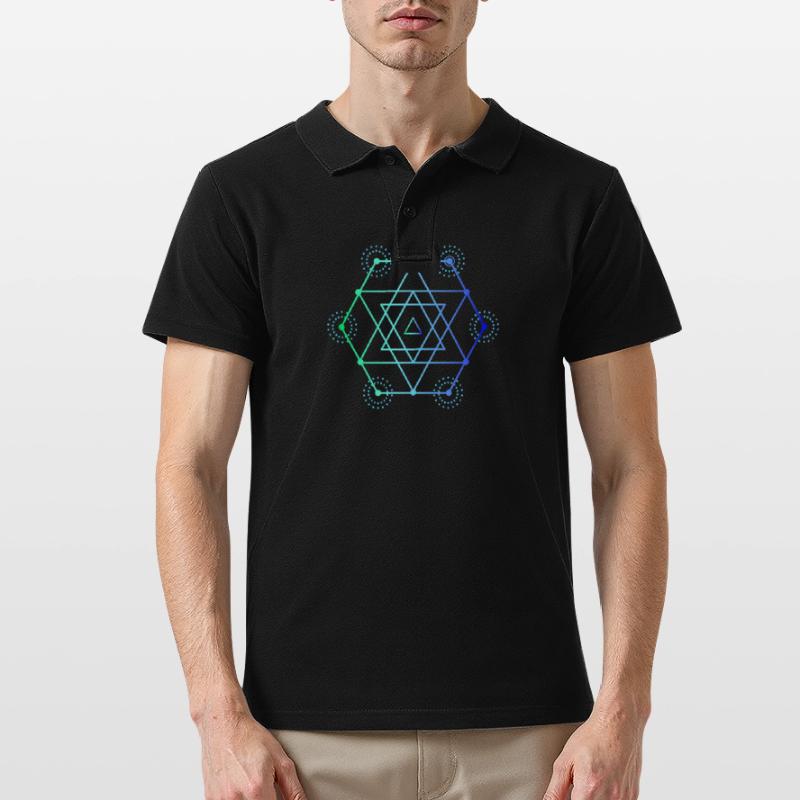 Geometry math math Men's Polo Shirt