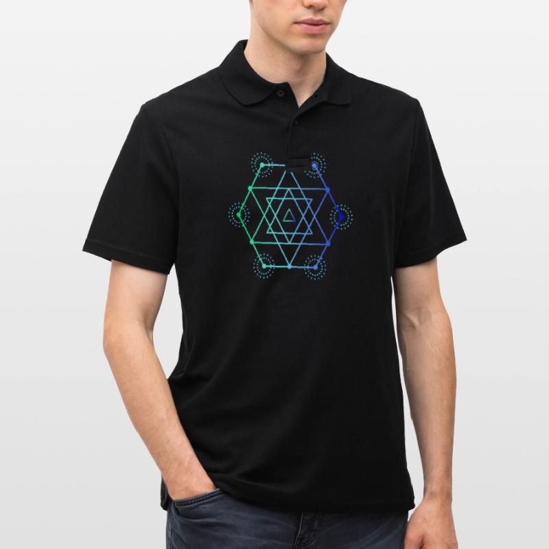 Geometry math math Men's Polo Shirt