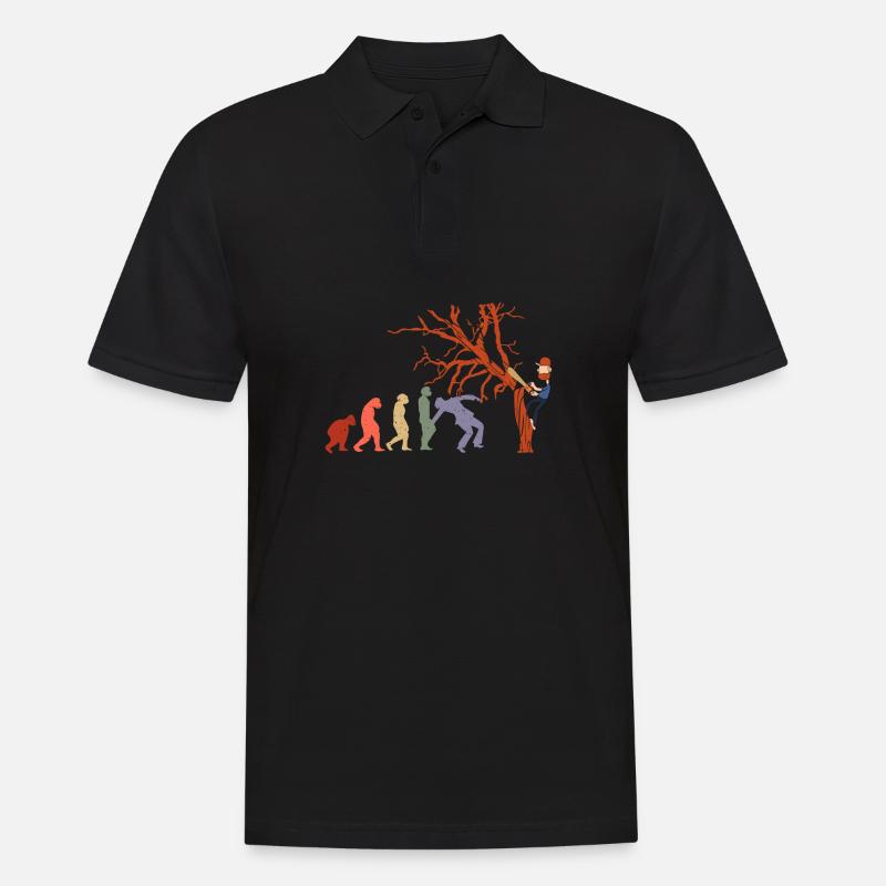 Scie à chaîne Lumberjack EVOLUTION paysagiste - Polo Homme - noir