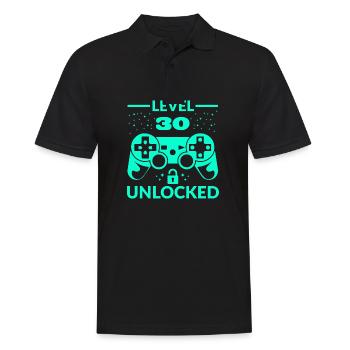 Birthday Geburtstag - Männer Poloshirt - Schwarz - Vorne - Kai (181cm)