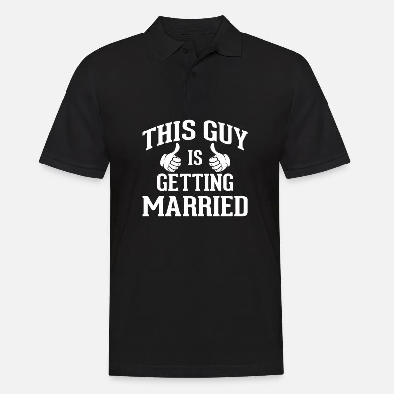 Junggesellenabschied - Männer Poloshirt - Schwarz