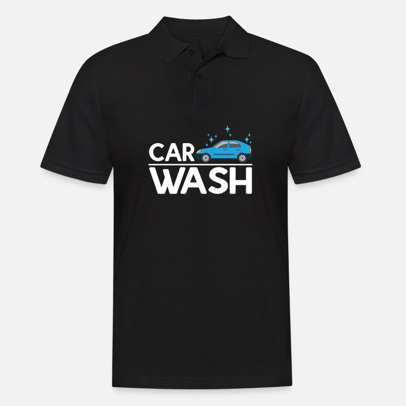 SB-Waschbox - Männer Poloshirt - Schwarz