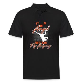Breakdance Kinder - Breakdance - Männer Poloshirt - Schwarz - Vorne - Kai (181cm)