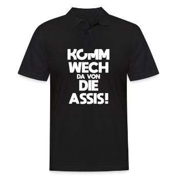 Ruhrpott Sprüche Ruhrgebiet Pottliebe Geschenk - Männer Poloshirt - Schwarz - Vorne - Kai (181cm)