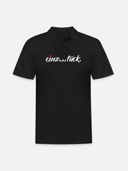 Einzelstück Spruch Witzig - Männer Poloshirt - Schwarz