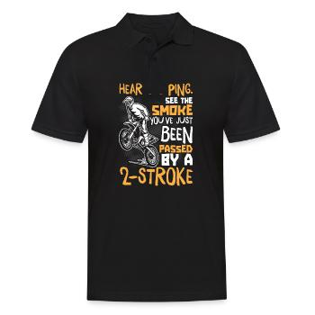 Motocross Motocross Femmes Motocross - Polo Homme - noir - Devant - Kai (181cm)