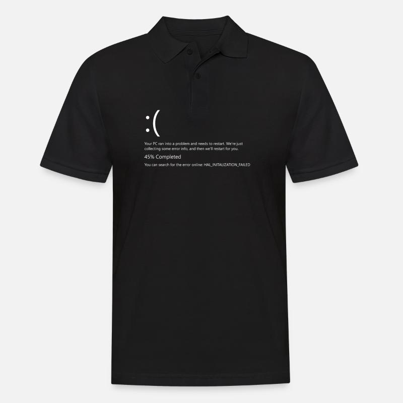 Programmierer Nerd Code CPU Geek Informatiker Frau - Männer Poloshirt - Schwarz