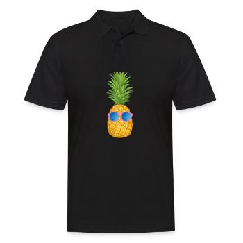 Ananas - Polo Homme - noir - Devant - Kai (181cm)