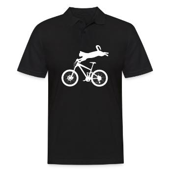 Cat Bike Vélo Vélo - Polo Homme - noir - Devant - Kai (181cm)