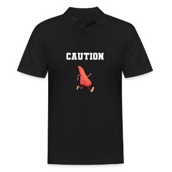 Laufende Nase Krankheit Survivor Geschenk - Männer Poloshirt - Schwarz - Vorne - Kai (181cm)