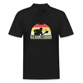 Table tennis player Table tennis sayings gift - Men's Polo Shirt - black - Front - Kai (181cm)