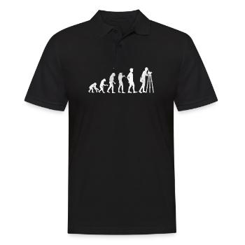 Cool Surveyor Evolution pour les arpenteurs-géomètres et - Polo Homme - noir - Devant - Kai (181cm)