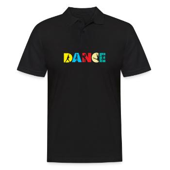 Danse danseuse danseuse danse école de danse - Polo Homme - noir - Devant - Kai (181cm)