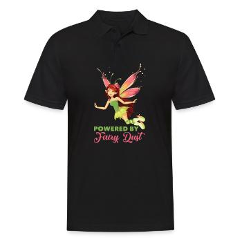 Conte de fées elfe - Polo Homme - noir - Devant - Kai (181cm)